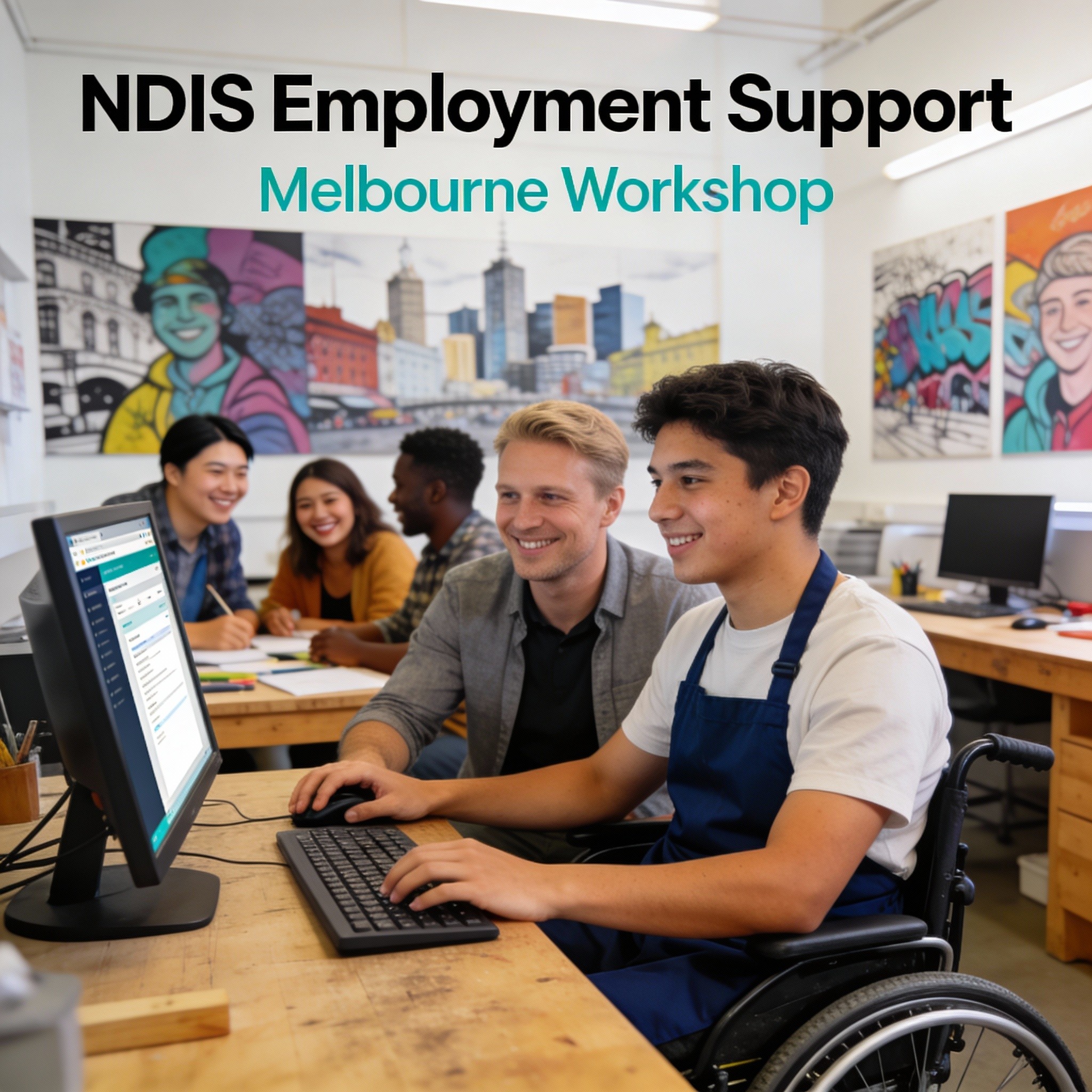 School leaver employment support session