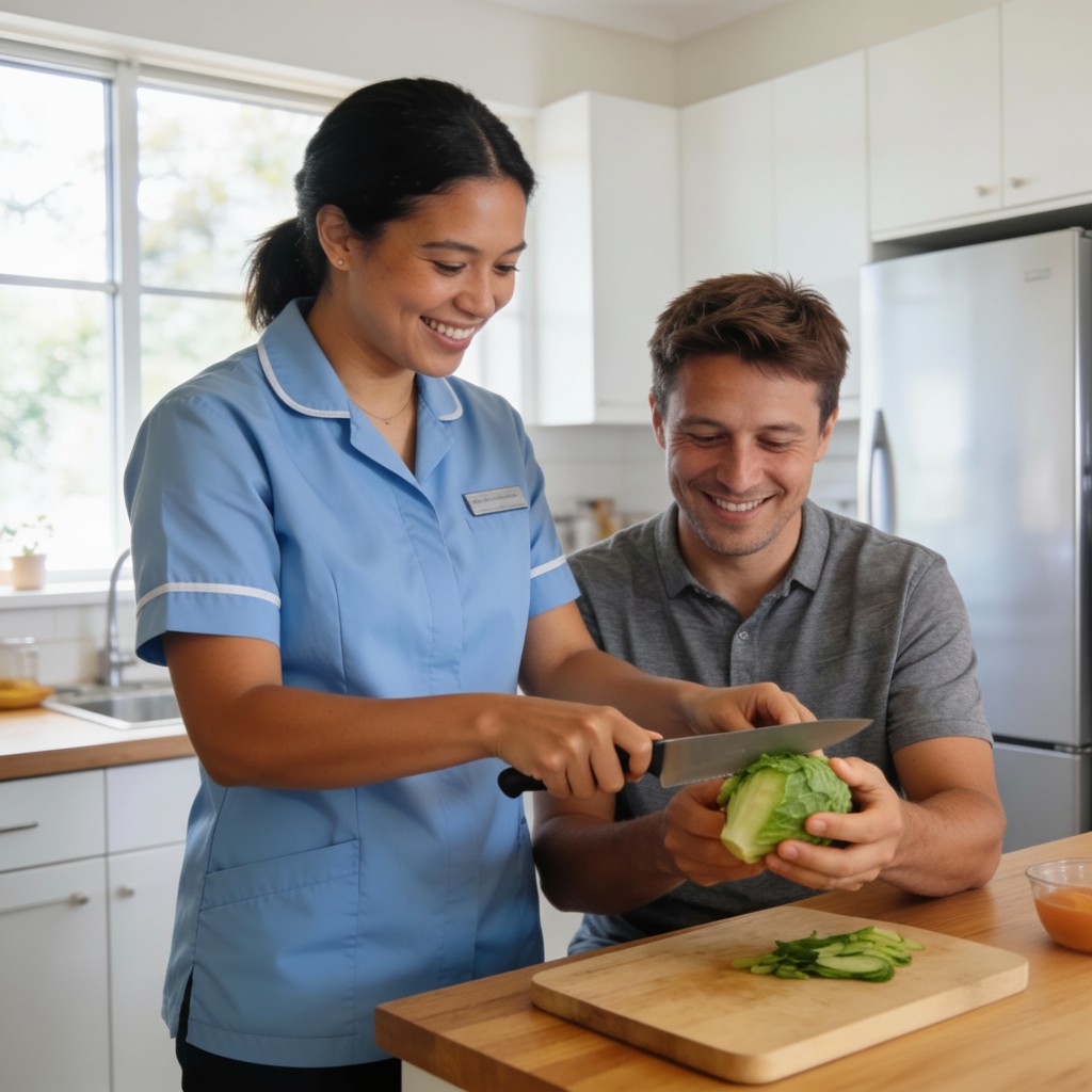 Assistance with Daily Living support in Melbourne home