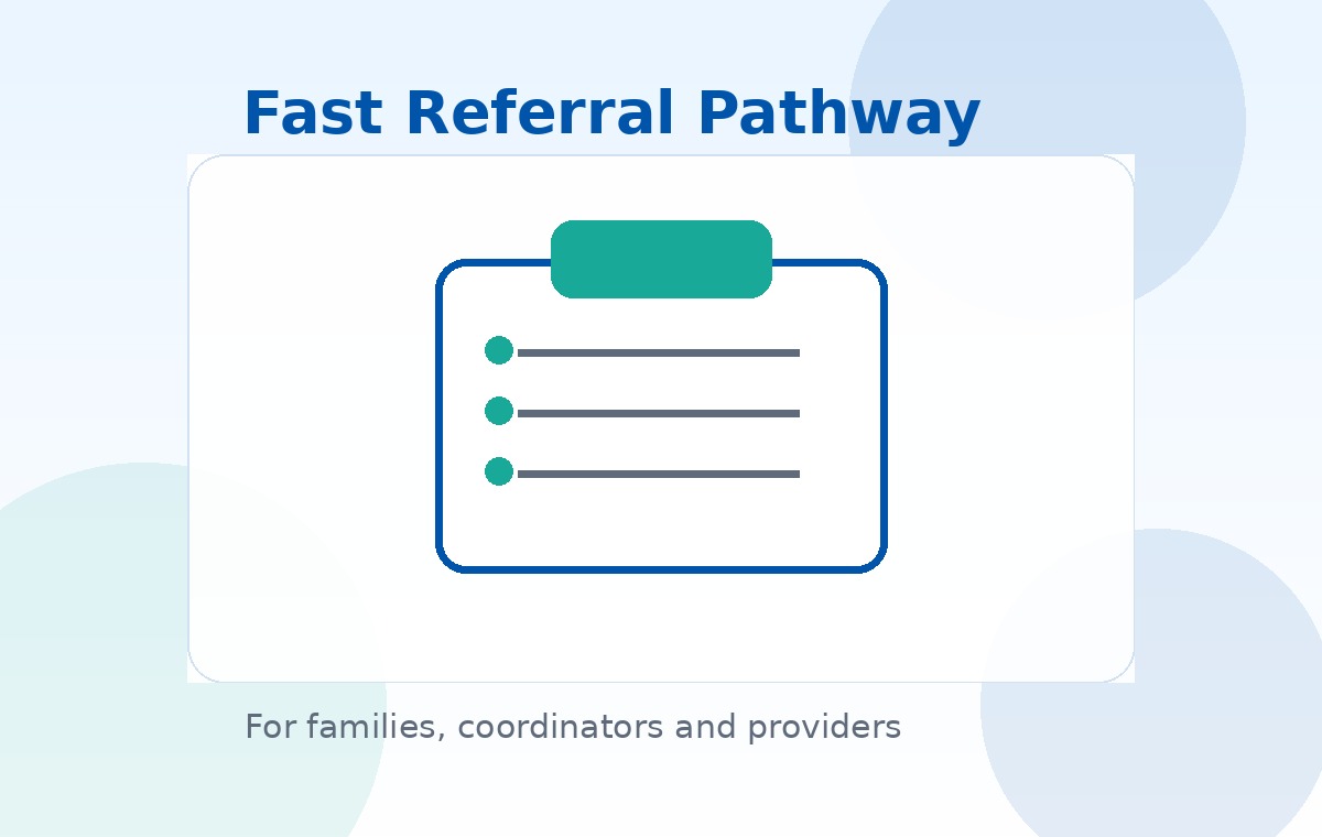 Fast referral pathway illustration